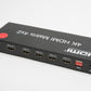 4x2 HDMI Matrix Switch, 4 in 2 Out Matrix HDMI Video Switcher Splitter +Optical