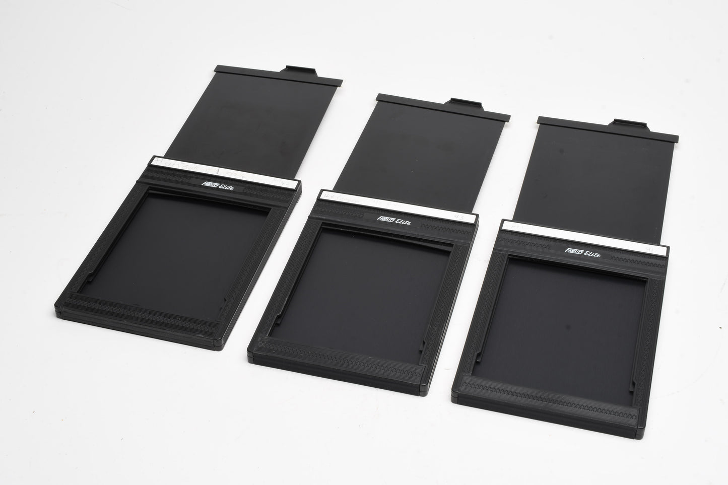 3X Fidelity Elite 4x5 Film Holders, Great, Very clean!