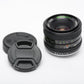 Tamron MF 28mm f2.8 BBAR Multi C. PK Mount lens, caps, Nice!