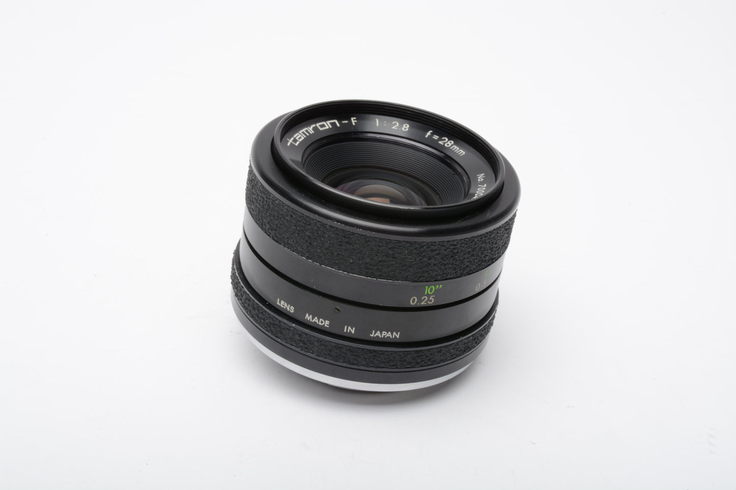 Tamron MF 28mm f2.8 BBAR Multi C. PK Mount lens, caps, Nice!