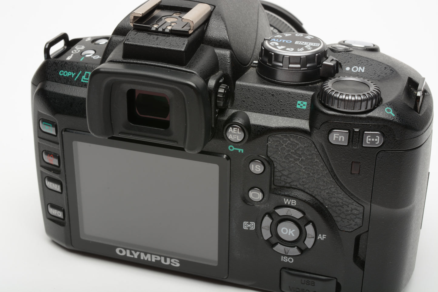 Olympus E-510 IS DSLR w/14-42mm f3.5-5.6 ED, 11k Acts, nice!