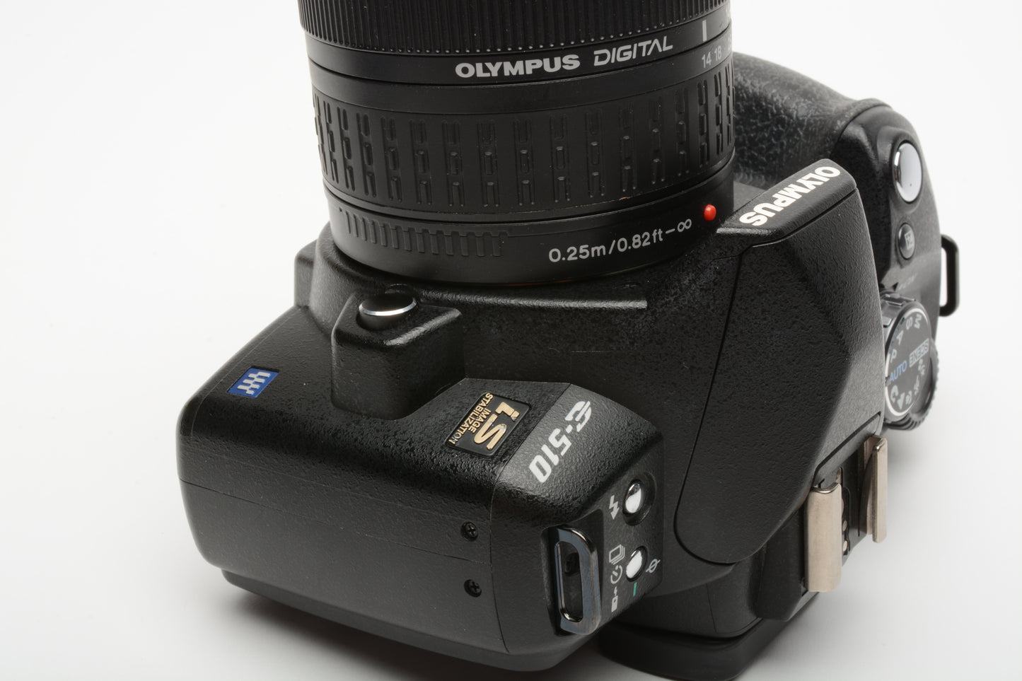 Olympus E-510 IS DSLR w/14-42mm f3.5-5.6 ED, 11k Acts, nice!
