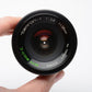 Tamron MF 28mm f2.8 BBAR Multi C. PK Mount lens, caps, Nice!