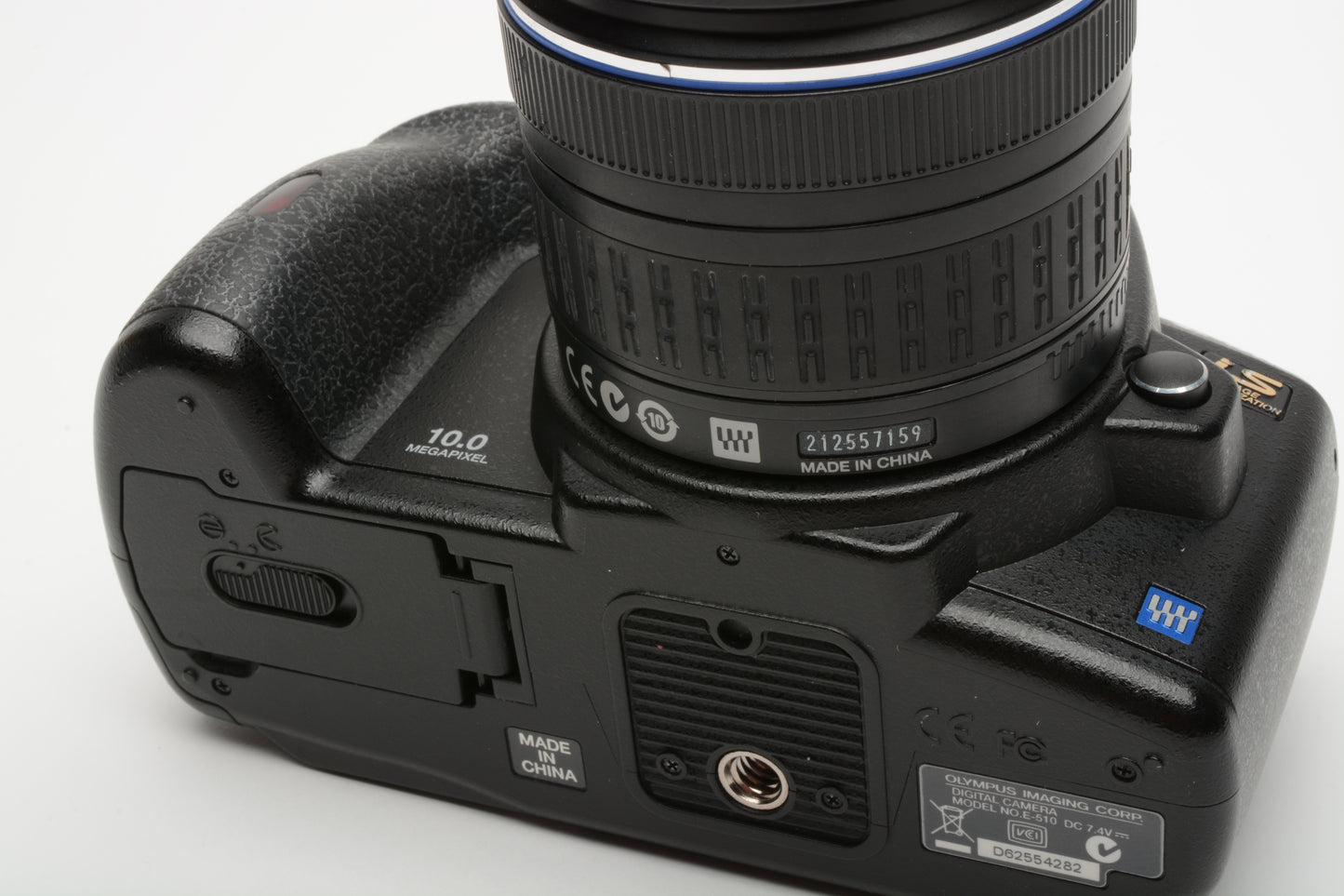 Olympus E-510 IS DSLR w/14-42mm f3.5-5.6 ED, 11k Acts, nice!