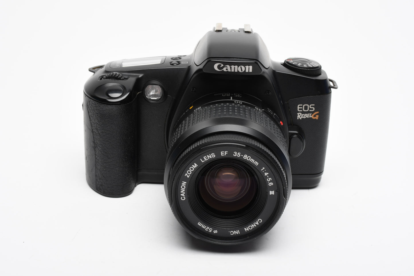 Canon EOS Rebel G 35mm SLR w/EF 35-80mm f4-5.6 III lens, Strap, Great