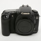 Canon EOS 20D DSLR body, batt, charger, strap, cap, CF card, very clean!