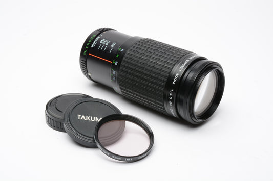 Pentax Takumar 80-200mm f4.5 zoom lens PK Mount, Nice zoom lens