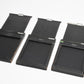 3X Fidelity wood 4x5 Film Holders, Good Condition