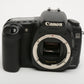Canon EOS 20D DSLR body, batt, charger, strap, cap, CF card, very clean!