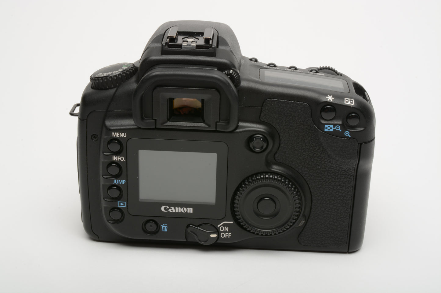 Canon EOS 20D DSLR body, batt, charger, strap, cap, CF card, very clean!