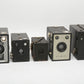 5X Vintage Box cameras - Nice collector or display bundle (B)