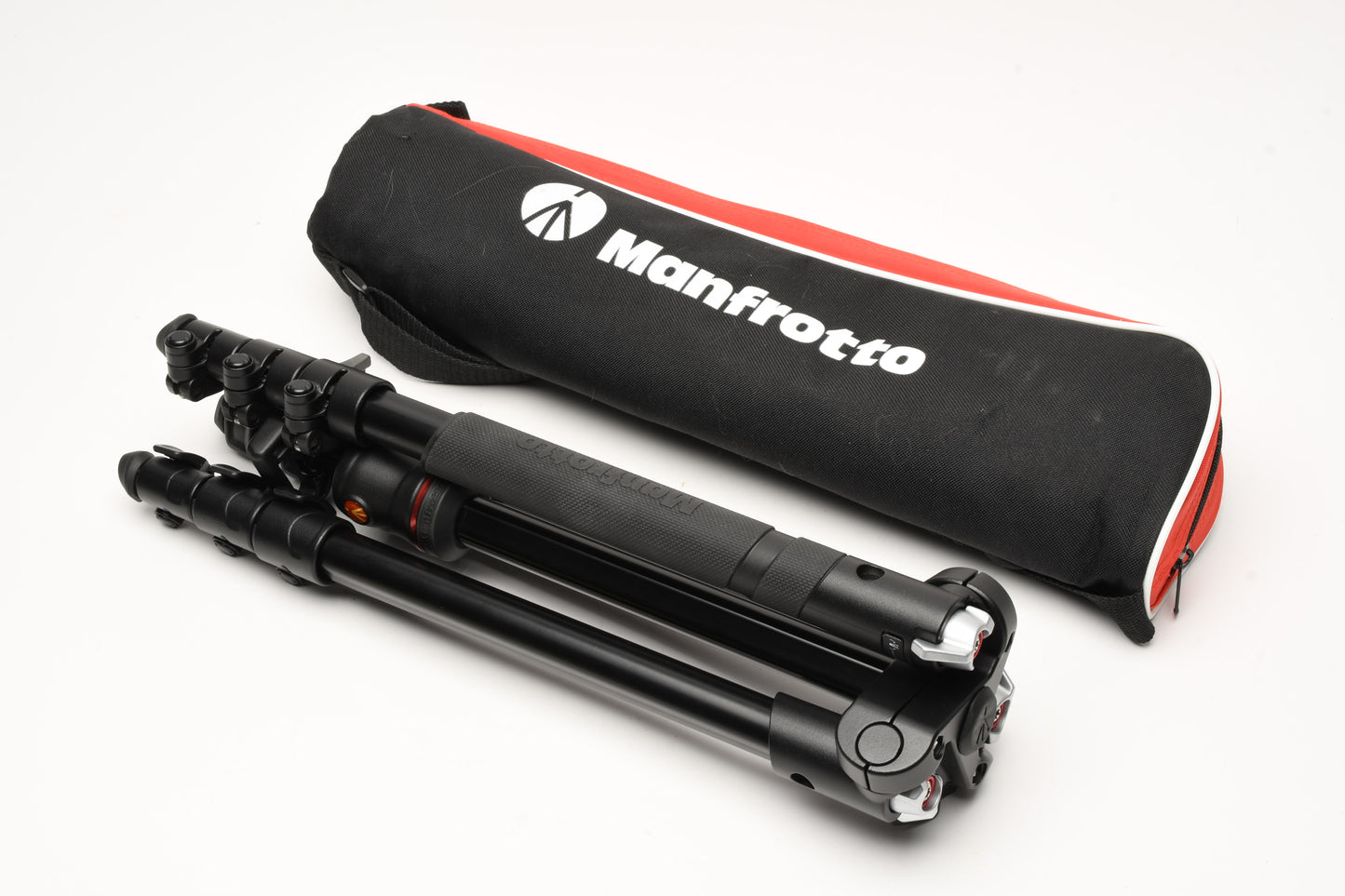 Manfrotto MKBFRA4-BH Compact tripod, head and QR Plate + Case, Great!