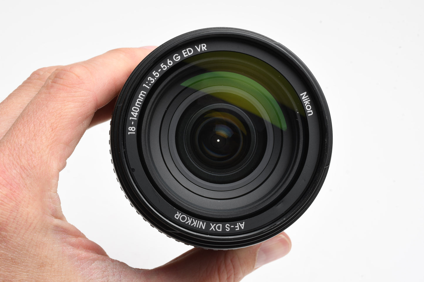 Nikon Nikkor AF-S DX 18-140mm f3.5-5.6G ED VR Lens w/Caps, UV Box, Mint
