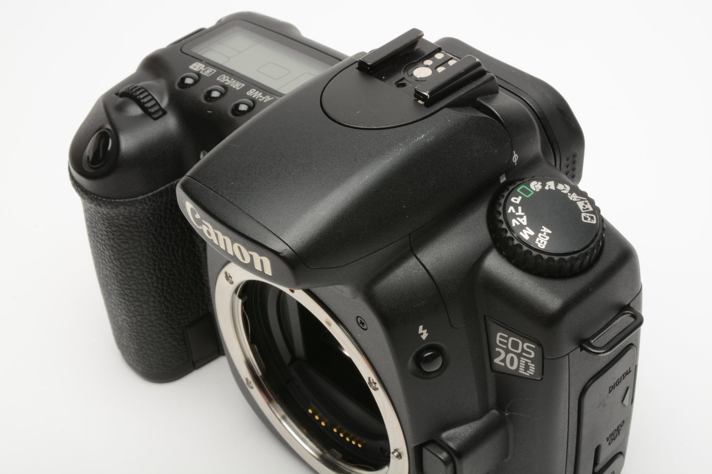 Canon EOS 20D DSLR body, batt, charger, strap, cap, CF card, very clean!