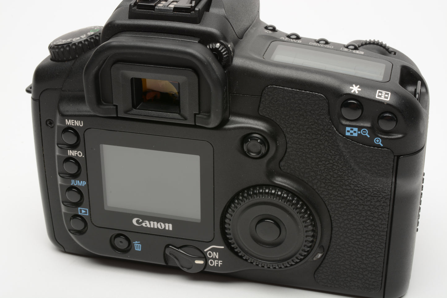 Canon EOS 20D DSLR body, batt, charger, strap, cap, CF card, very clean!