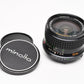 Minolta MD W.Rokkor-X 20mm F2.8 Lens for MD Mount, Caps, Sharp!