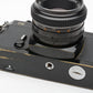 Chinon CS Black Body 35mm SLR w/50mm f1.7 lens, strap, new seals, tested