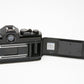 Chinon CS Black Body 35mm SLR w/50mm f1.7 lens, strap, new seals, tested