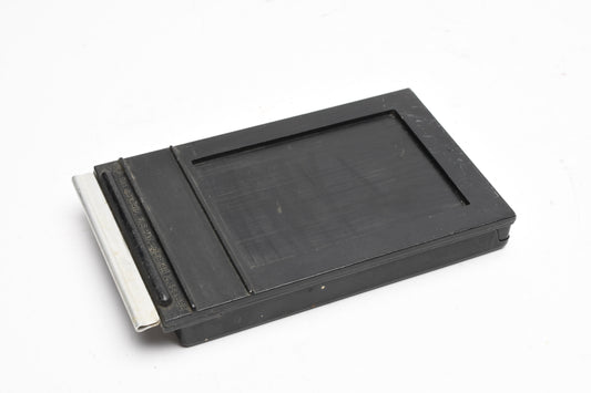 Graflex Graphic 1232 2 1/4 x 3 1/4 film pack adapter w/dark slide