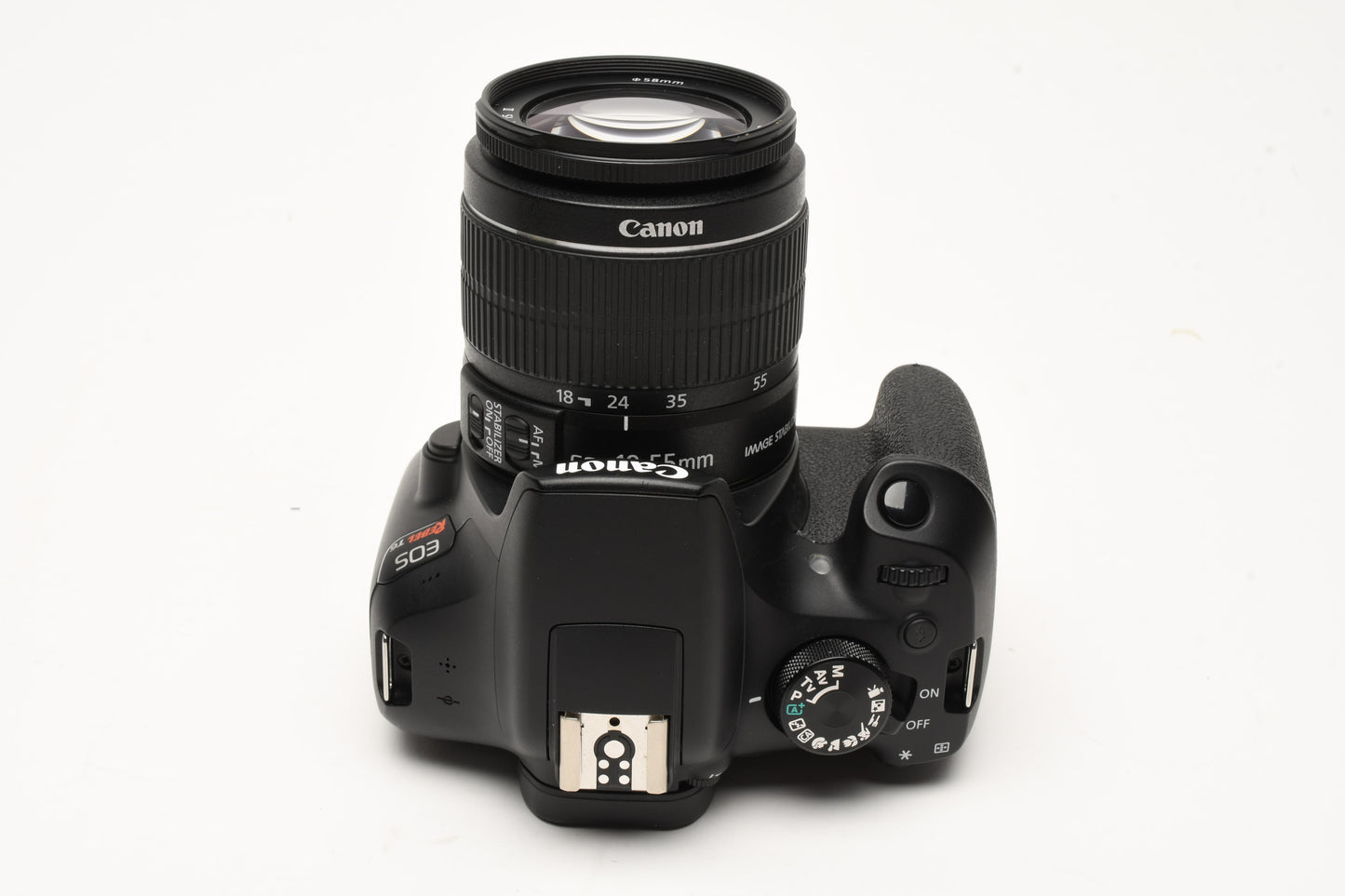 Canon EOS Rebel T6 DSLR w/18-55mm IS II, batt+charger Only 2382 Acts