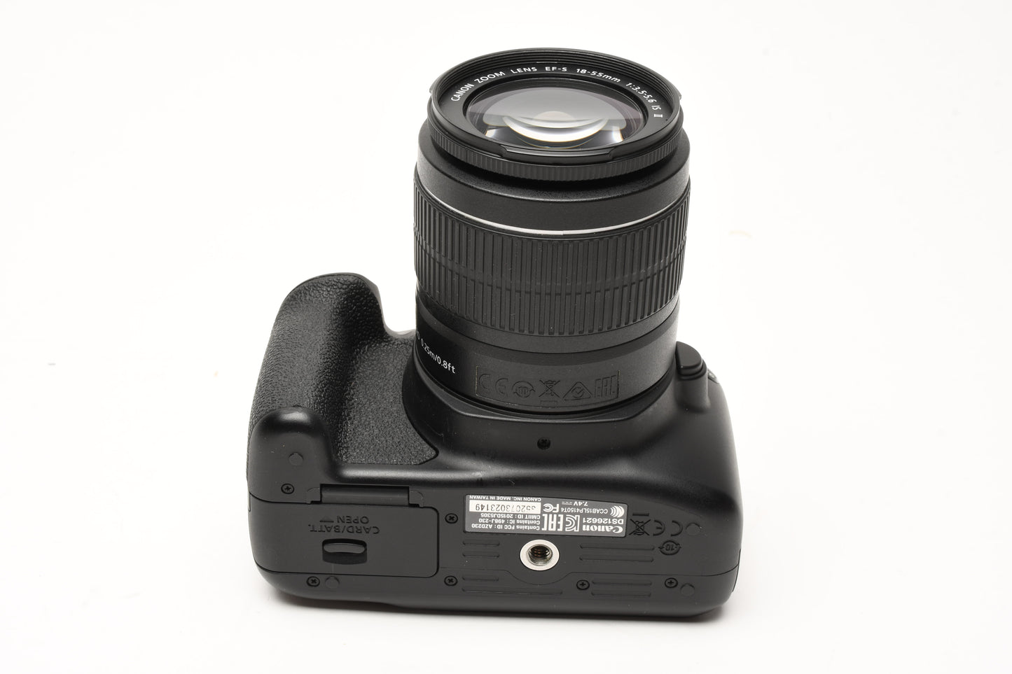 Canon EOS Rebel T6 DSLR w/18-55mm IS II, batt+charger Only 2382 Acts