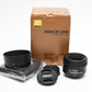 Nikon Nikkor AF-S 50mm f1.8G prime, Hood+Pouch, Boxed, USA, Mint