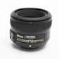 Nikon Nikkor AF-S 50mm f1.8G prime, Hood+Pouch, Boxed, USA, Mint