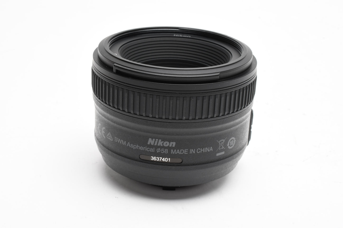 Nikon Nikkor AF-S 50mm f1.8G prime, Hood+Pouch, Boxed, USA, Mint
