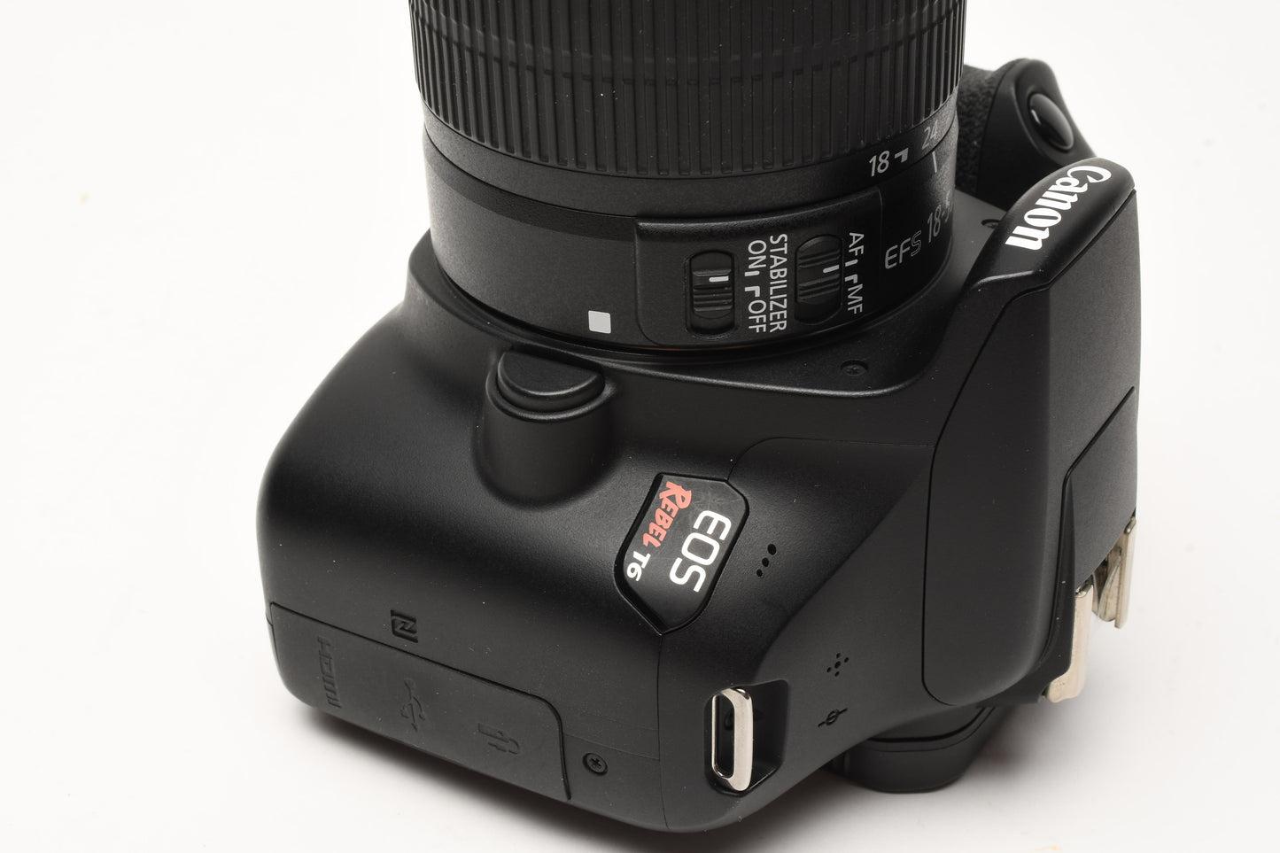 Canon EOS Rebel T6 DSLR w/18-55mm IS II, batt+charger Only 2382 Acts