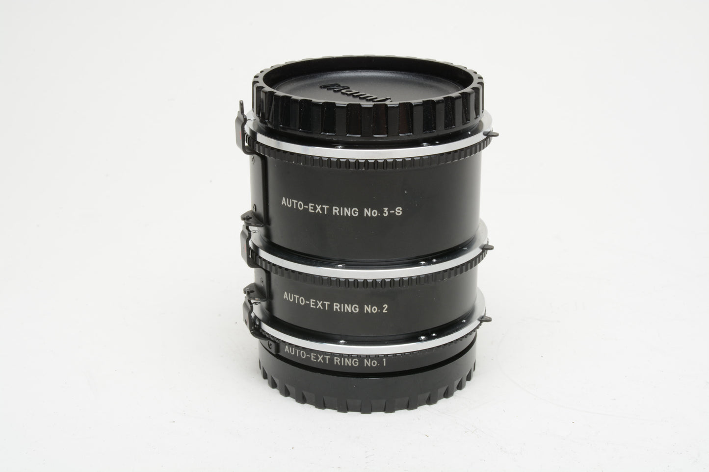 Mamiya Extension Tube set 1, 2, 3S w/Caps, very clean