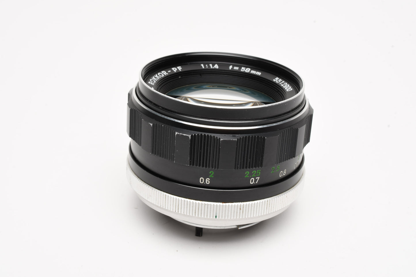 Minolta MC Rokkor-PF 58mm F1.4 Lens for MD Mount, Caps, Sharp!