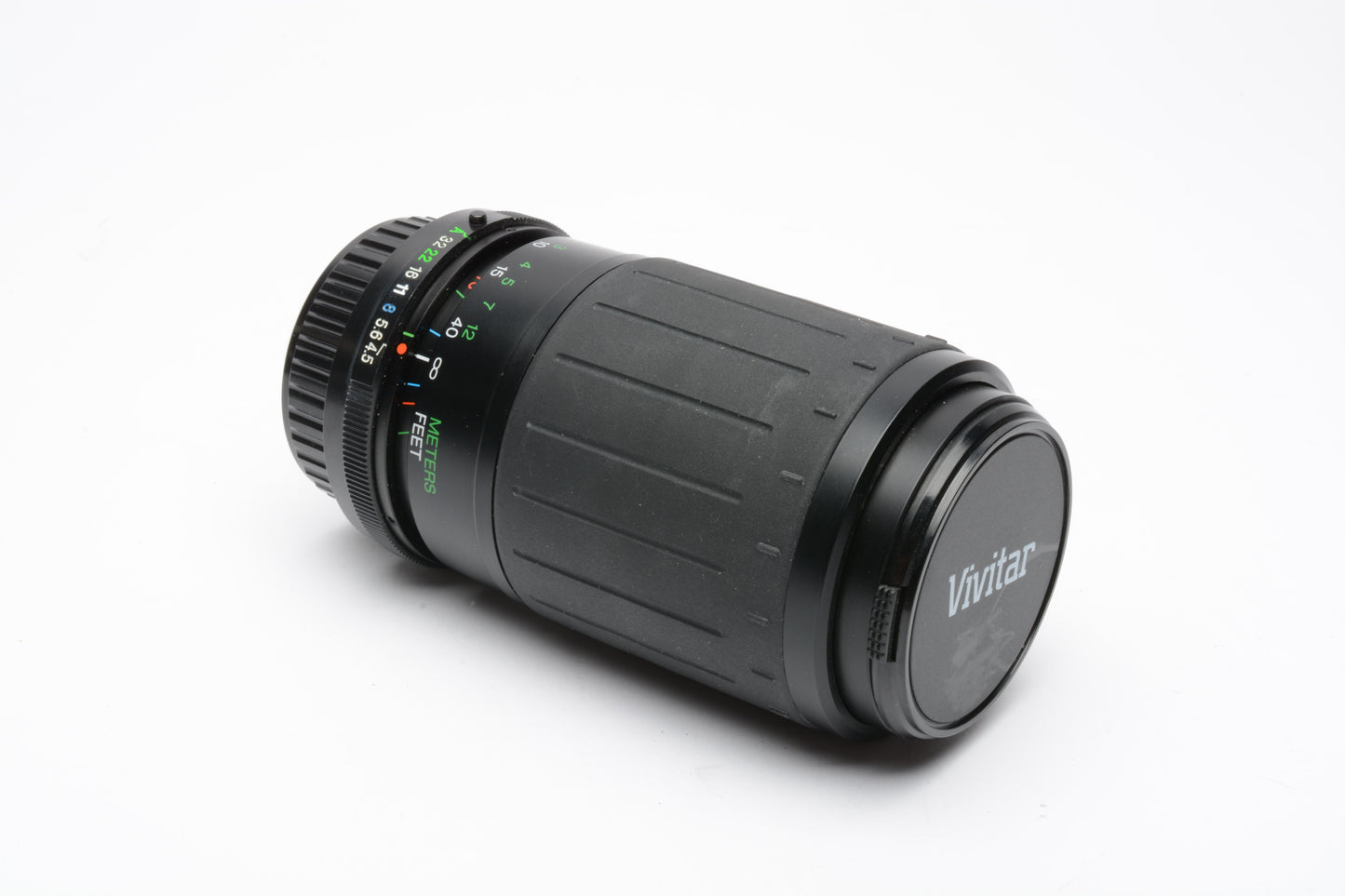 Vivitar MF 70-210mm F4.5-5.6 Macro zoom lens for Pentax PK Mount, Caps, Clean