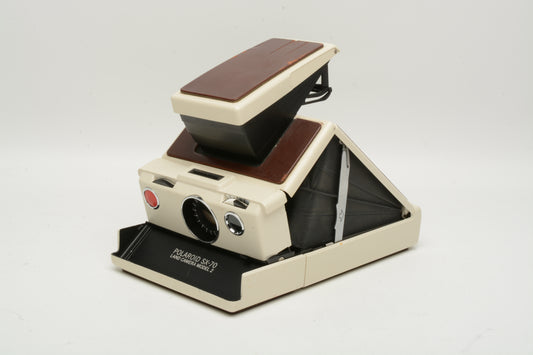Polaroid SX70 Model 2 White/Brown, Film tested