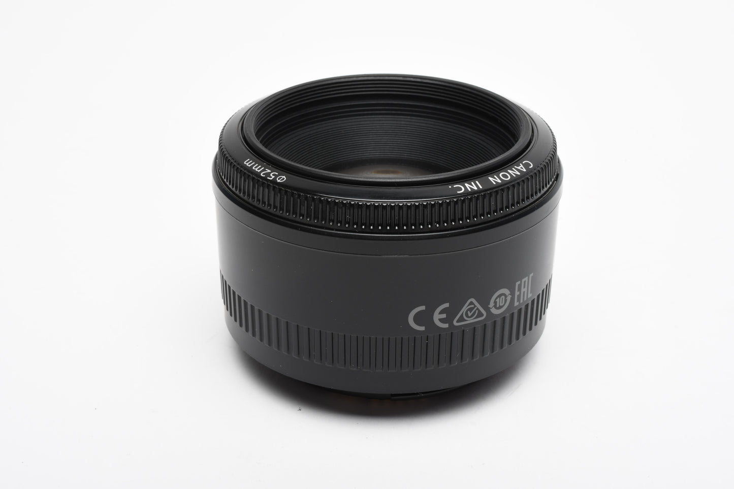 Canon EF 50mm f1.8 II prime lens, caps, Clean, + UV filter, Great