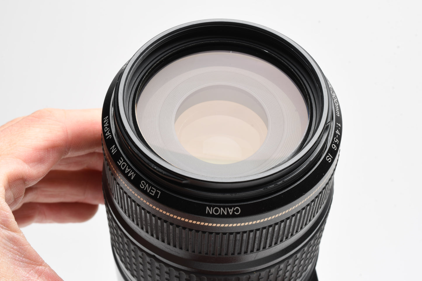 Canon EF 75-300mm f4-5.6 IS USM zoom lens, Caps, Great!