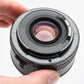 Canon EF 50mm f1.8 II prime lens, caps, Clean, + UV filter, Great