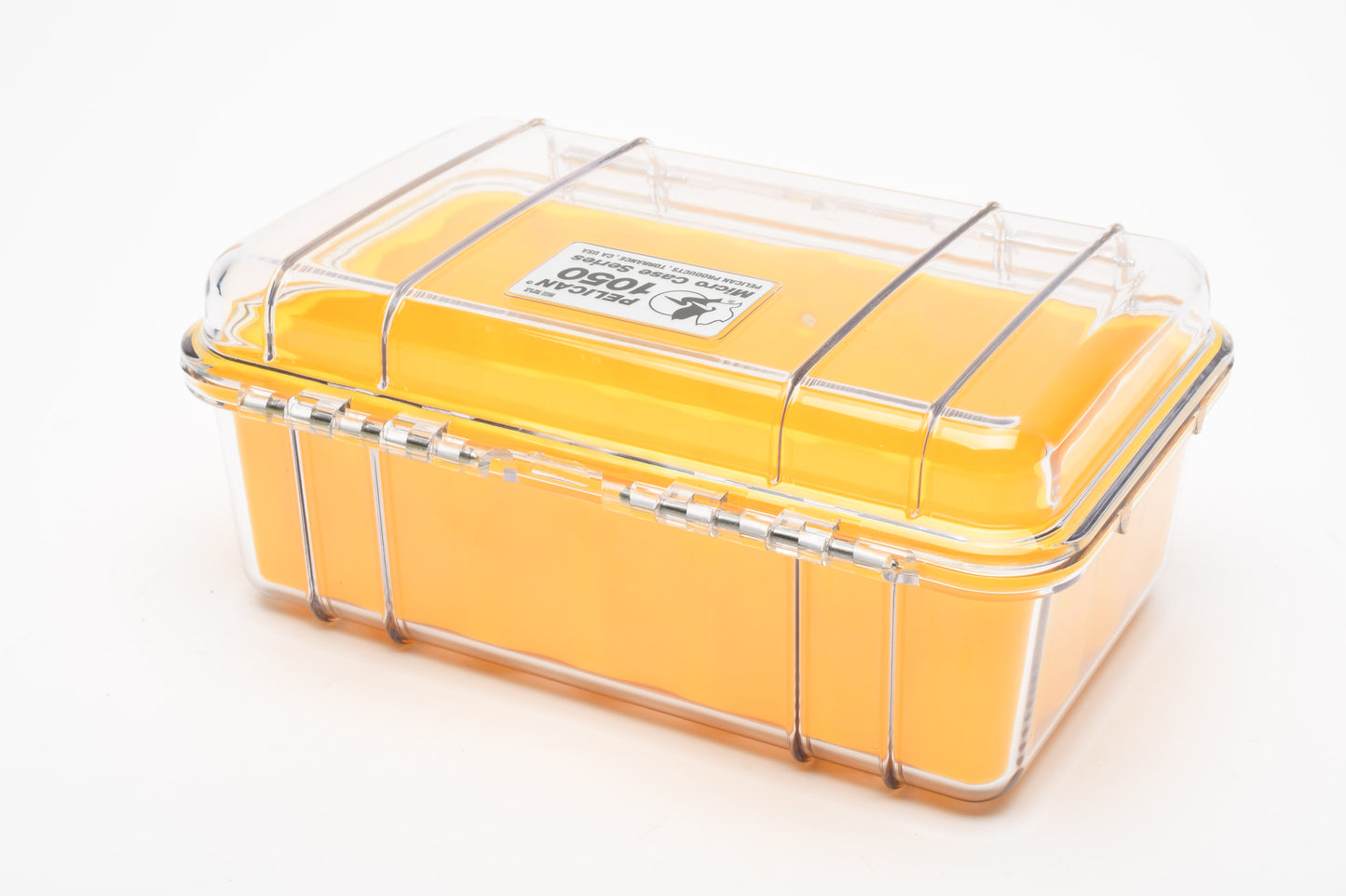 Pelican 1050 Micro Case series (Yellow lining), Clean