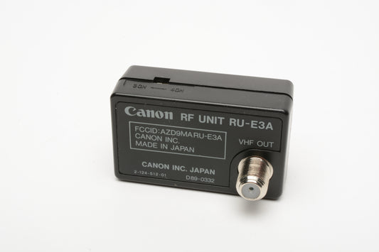 Canon RF Unit RU-E3A w/ cable - Mint