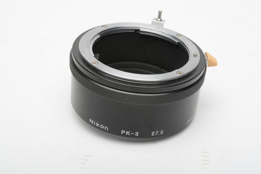 Nikon PK-3 27.5mm Extension tube, Mint-