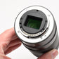 Sony 55-210mm f4.5-6.3 OSS zoom lens (Black) w/Lens caps, Lens hood