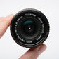 Pentax-M SMC 28mm f2.8 wide angle lens for Pentax PK Mount, caps, UV, case, nice!