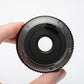 Pentax-M SMC 28mm f2.8 wide angle lens for Pentax PK Mount, caps, UV, case, nice!