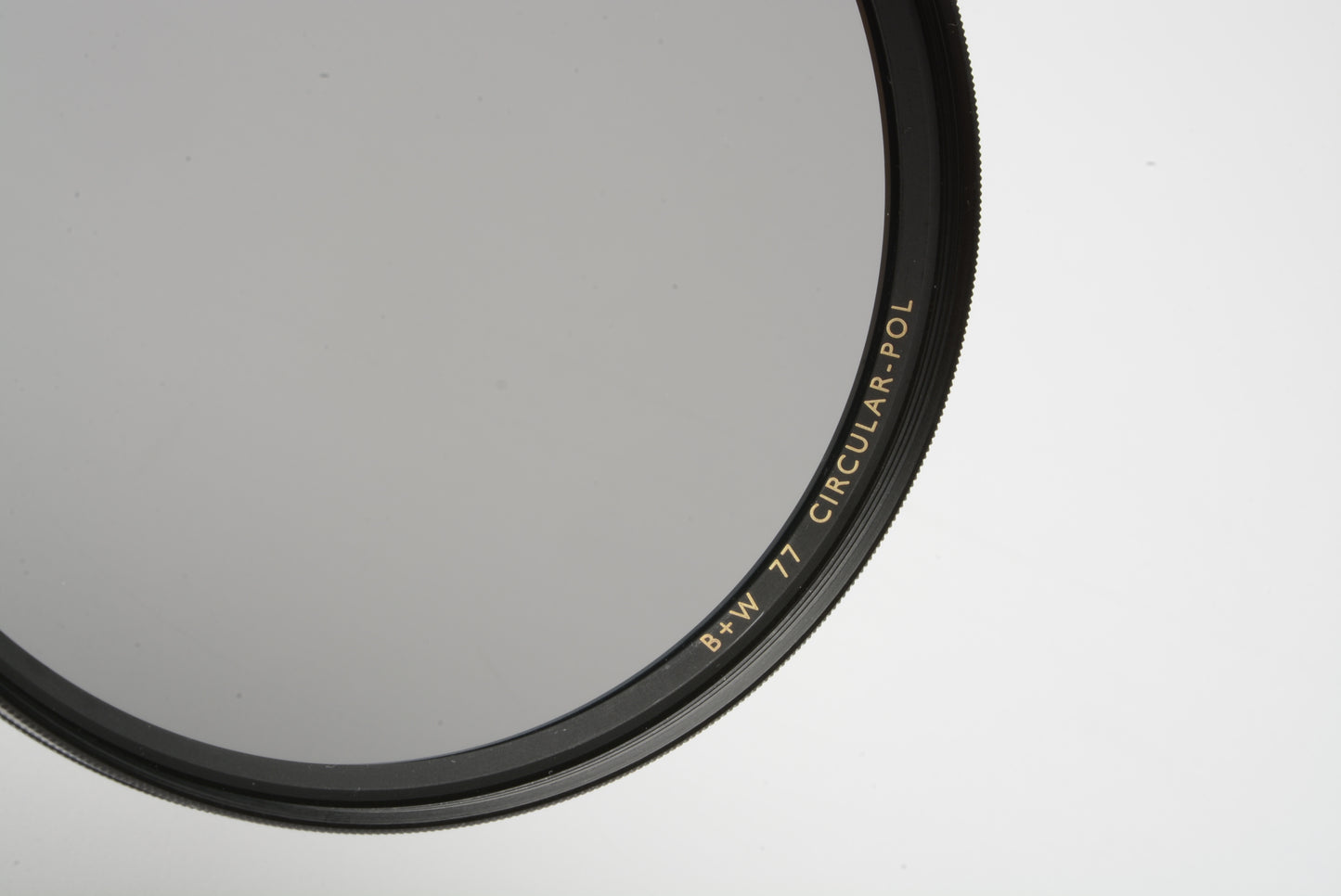 B+W 77mm F-Pro Circular Polarizing Circular-Pol Filter in jewel case, clean