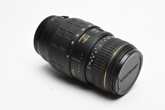 Sigma Quantaray AF 70-300mm f4-5.6 LDO Macro Tele Zoom Canon EF, Box