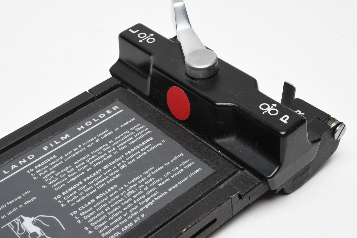 Polaroid 545 Land Film Holder, Good & clean