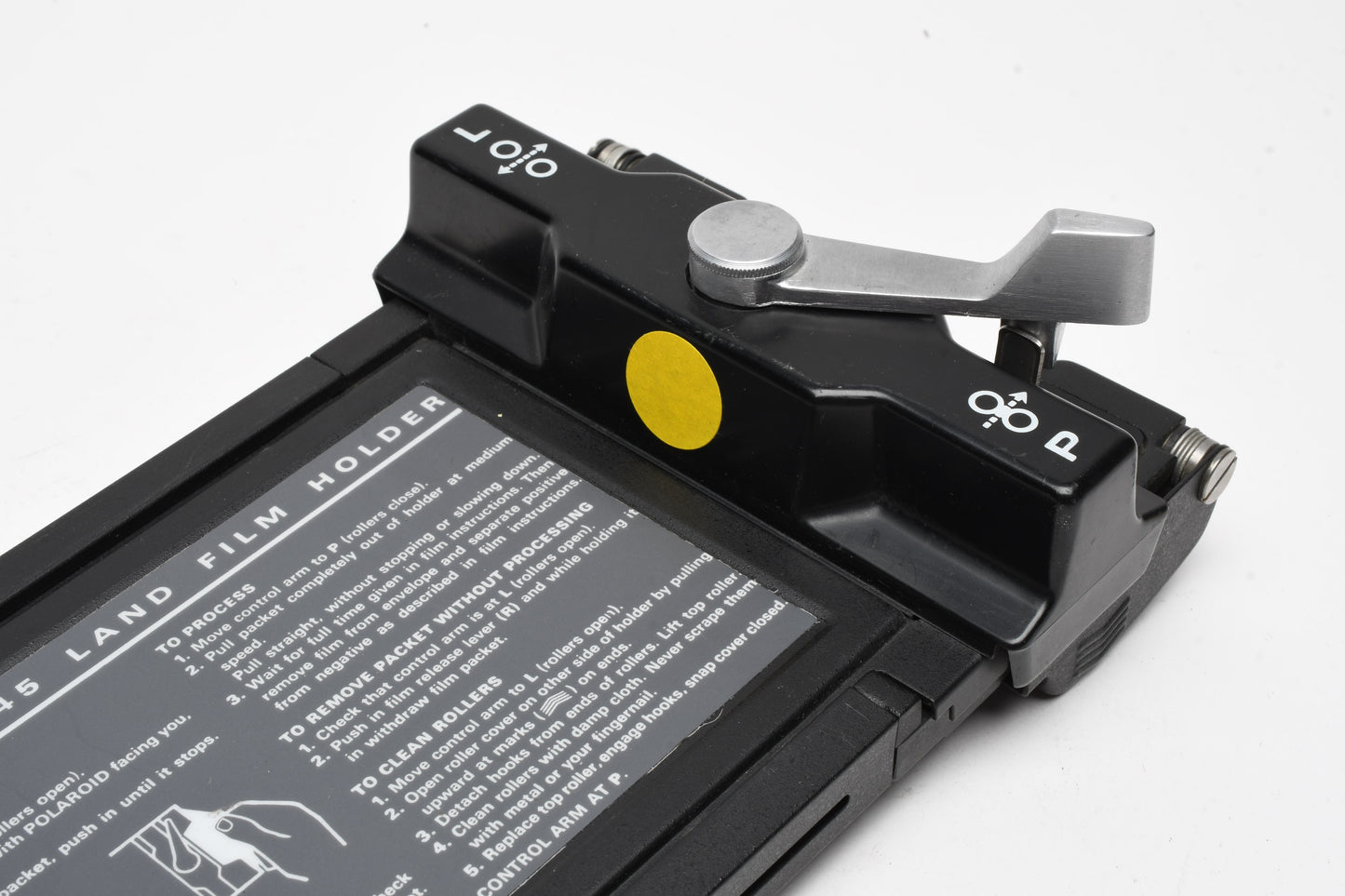 Polaroid 545 Land Film Holder, Very clean, light use