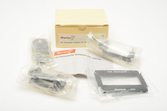 Mamiya 7 Panoramic Adapter, NIB