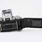 Exakta VX IIa 35mm SLR Body w/Metering Prism Finder + Working shutter, Nice!