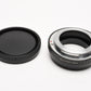 Nikon S mount to Sony NEX camera adapter