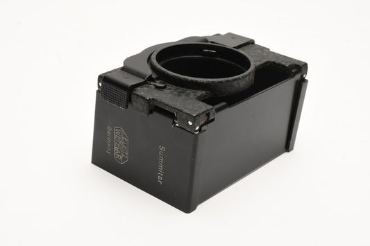 Leica Leitz Wetzlar SOOPD Summitar Lens Shade Folding Hood, Good!